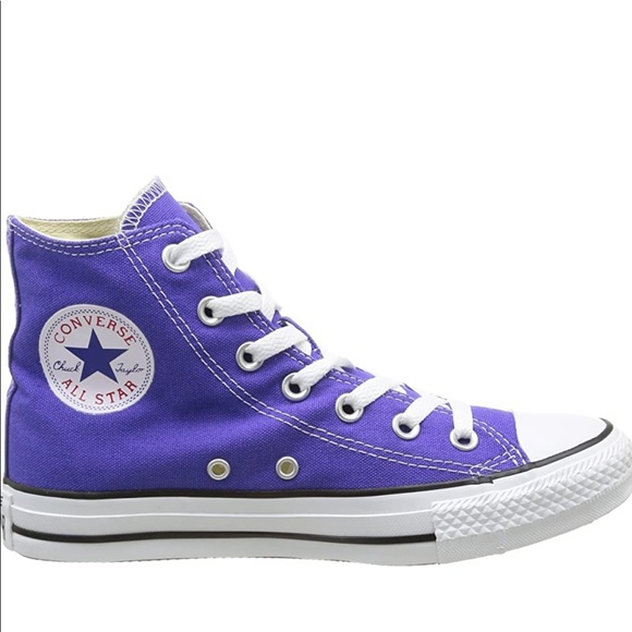 Converse Shoes - Purple High Top Converse